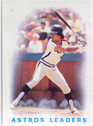 1986 Topps Baseball Cards      186     Astros Leaders#{Jose Cruz